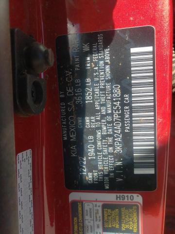 Продаж на аукціоні авто 2023 Kia Rio, vin: 3KPA24AD7PE541880, номер лоту: 46700005