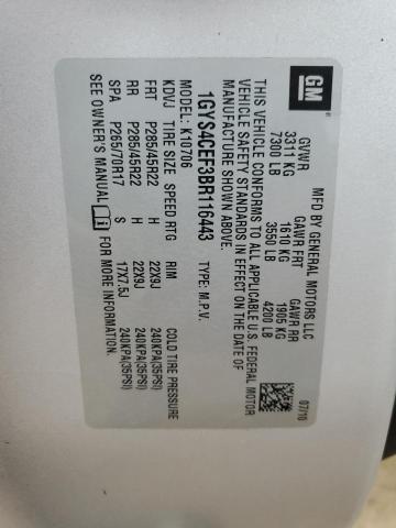 Продажа на аукционе авто 2011 Cadillac Escalade P, vin: 1GYS4CEF3BR116443, номер лота: 43876775