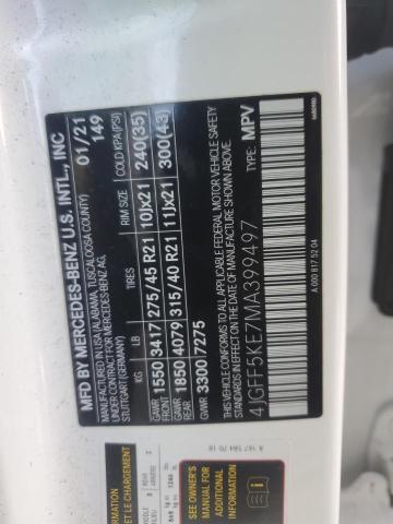 Aukcja sprzedaży 2021 Mercedes-benz Gls 450 4m, vin: 4JGFF5KE7MA399497, numer aukcji: 45386055