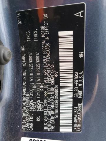 Продажа на аукционе авто 2014 Toyota Sienna, vin: 5TDYK3DC6ES508836, номер лота: 44951485