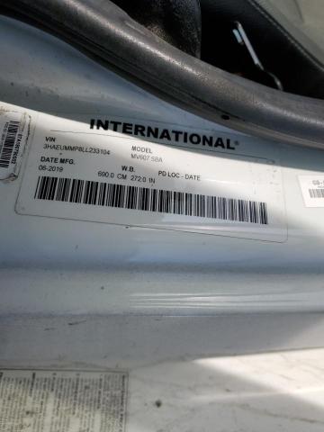 46177685 :رقم المزاد ، 3HAEUMMP8LL233104 vin ، 2020 International Mv607 مزاد بيع