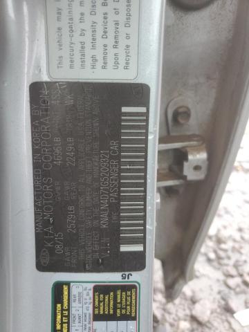 Aukcja sprzedaży 2016 Kia Cadenza, vin: KNALN4D71G5209321, numer aukcji: 44795605