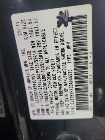 Aukcja sprzedaży 2011 Acura Rdx, vin: 5J8TB1H23BA005520, numer aukcji: 45370755
