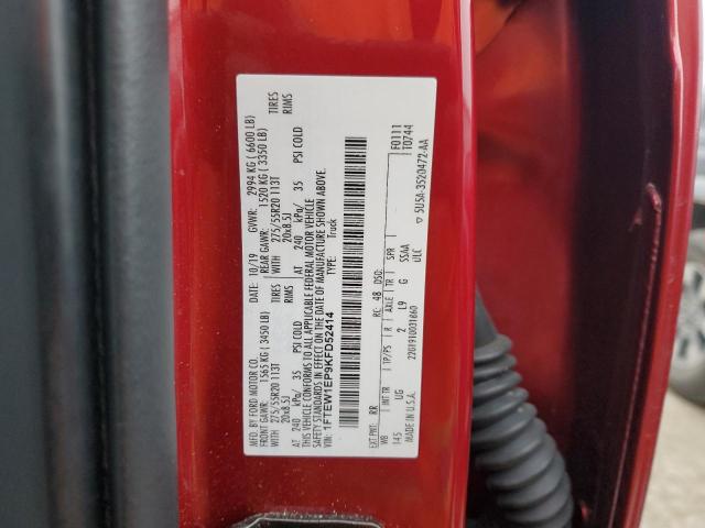 Aukcja sprzedaży 2019 Ford F150 Super, vin: 1FTEW1EP9KFD52414, numer aukcji: 45752045