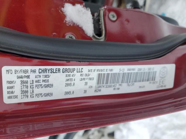 Продажа на аукционе авто 2013 Ram 1500, vin: 1C6RR7NT3DS681457, номер лота: 45797255