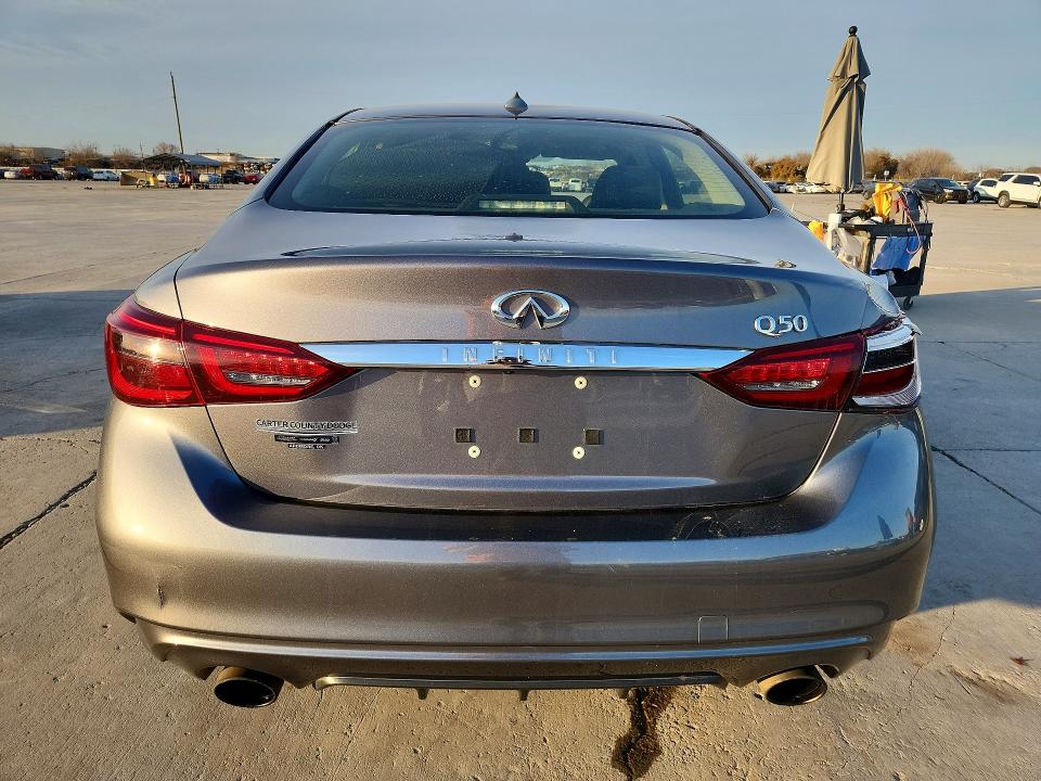 76244335 :رقم المزاد ، JN1EV7AP3LM207252 vin ، 2020 Infiniti Q50 مزاد بيع