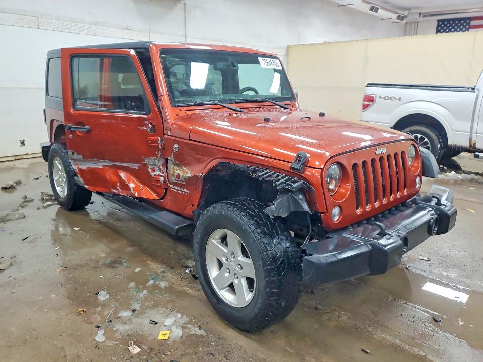 75646365 :رقم المزاد ، 1C4BJWDGXEL260623 vin ، 2014 Jeep Wrangler Unlimited مزاد بيع