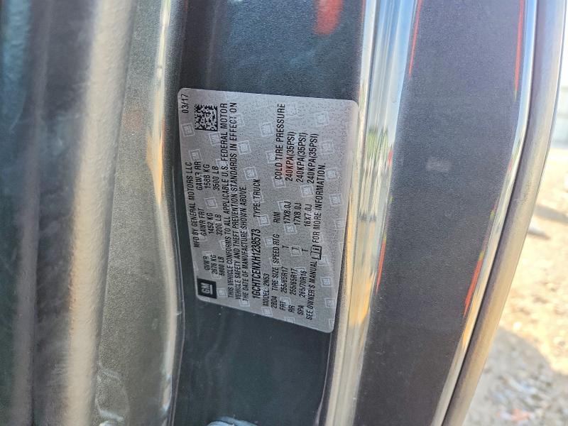 2017 Chevrolet Colorado მანქანა იყიდება აუქციონზე, vin: 1GCHTCENXH1238573, აუქციონის ნომერი: 76490085