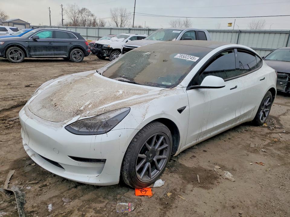 Продаж на аукціоні авто 2022 Tesla Model 3, vin: 5YJ3E1EB5NF176436, номер лоту: 78502245
