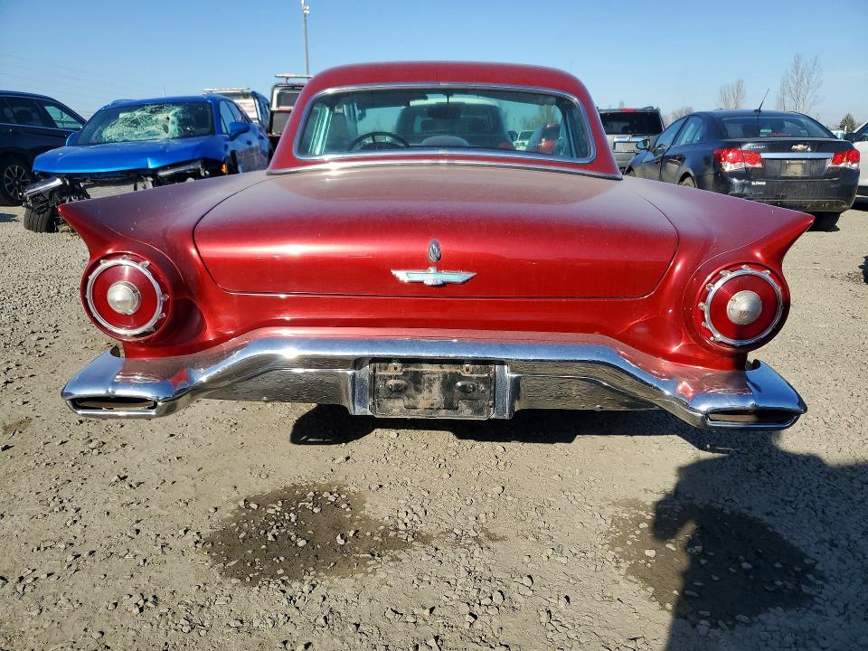 1957 Ford Thunderbird მანქანა იყიდება აუქციონზე, vin: D7FH105418, აუქციონის ნომერი: 75089265