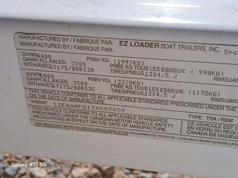Продаж на аукціоні авто 1999 Boat W/trl 27.5, vin: WFE01009E999, номер лоту: 87829155