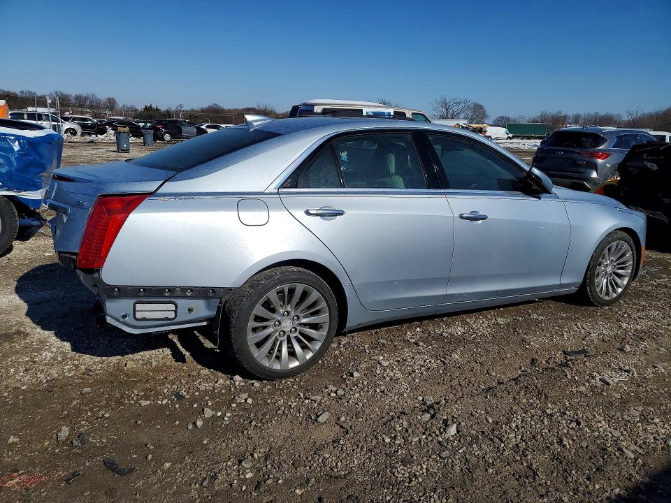 2017 Cadillac Cts მანქანა იყიდება აუქციონზე, vin: 1G6AX5SSXH0158453, აუქციონის ნომერი: 75580175