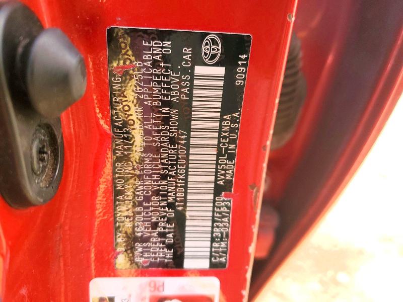 Продажа на аукционе авто 2014 Toyota Camry, vin: 4T1BD1FK6EU107447, номер лота: 76980335