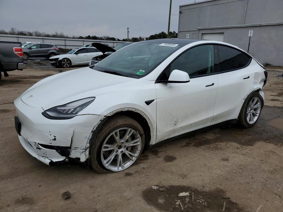 Продаж на аукціоні авто 2021 Tesla Model Y, vin: 5YJYGAEE6MF145589, номер лоту: 77838595