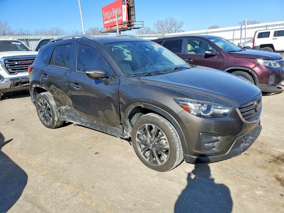 Продажа на аукционе авто 2016 Mazda Cx-5, vin: JM3KE4DY8G0821544, номер лота: 75935555
