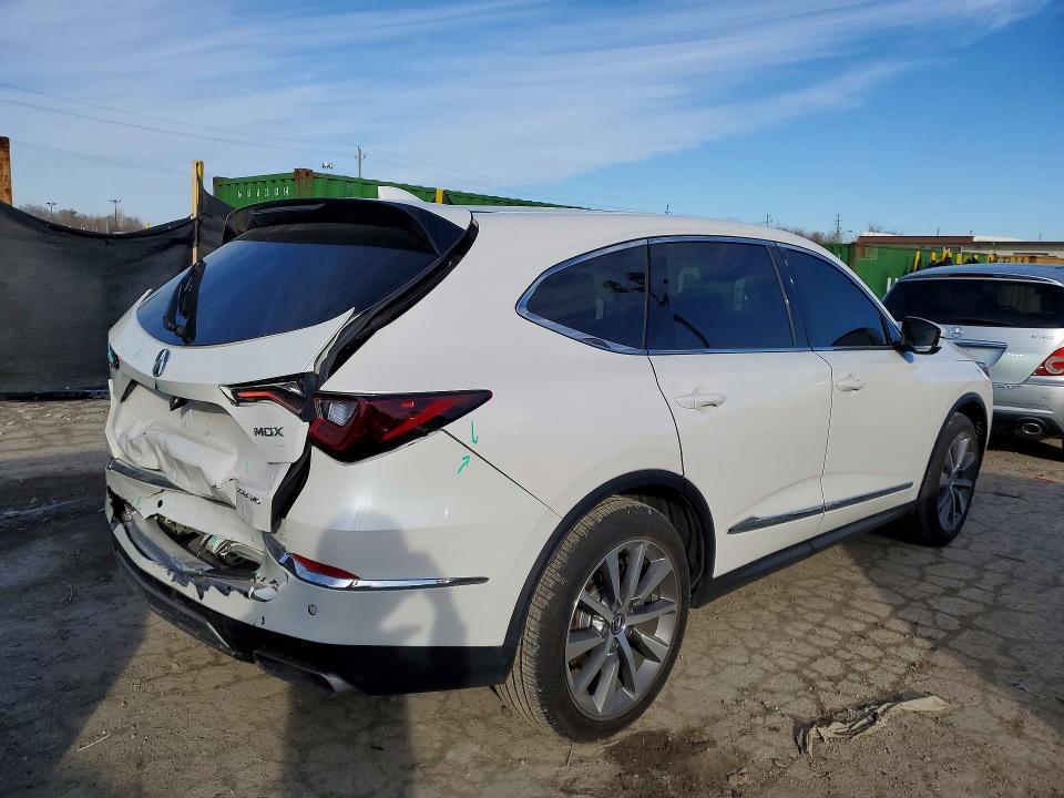 78623915 :رقم المزاد ، 5J8YE1H42SL035613 vin ، 2025 Acura Mdx مزاد بيع