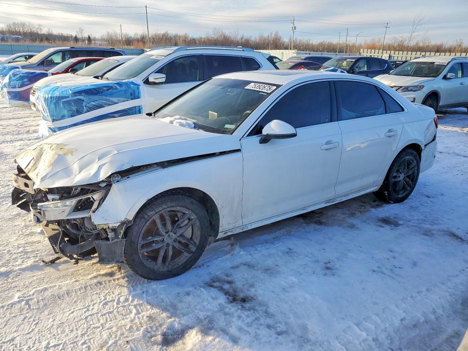 2018 Audi A4 მანქანა იყიდება აუქციონზე, vin: WAUANAF43JN008570, აუქციონის ნომერი: 75392675