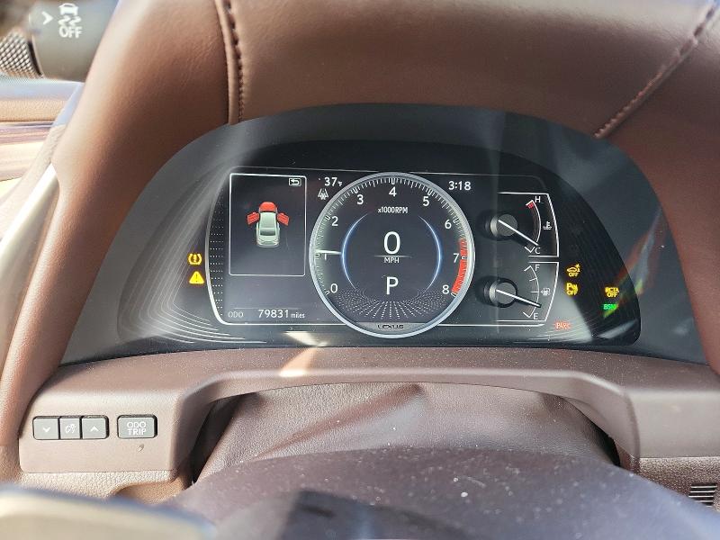 75797585 :رقم المزاد ، 58ADZ1B10LU078038 vin ، 2020 Lexus Es مزاد بيع