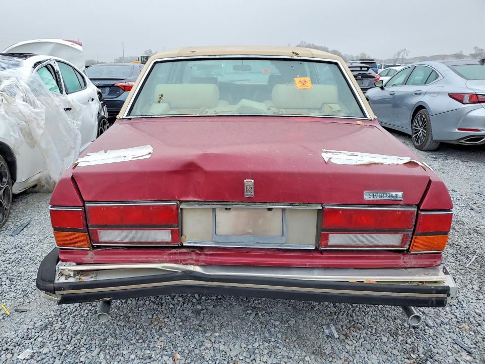 1984 Rolls-royce Silver Spur მანქანა იყიდება აუქციონზე, vin: SCAZN42A6ECX08188, აუქციონის ნომერი: 79339715