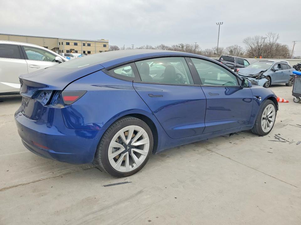 Продажа на аукционе авто 2022 Tesla Model 3, vin: 5YJ3E1EAXNF287832, номер лота: 76390625