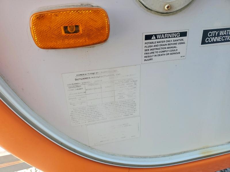Продажа на аукционе авто 2007 Dutchmen 1001, vin: 47CTTDH168B703464, номер лота: 76204385