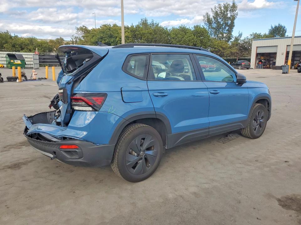 2025 Volkswagen Taos მანქანა იყიდება აუქციონზე, vin: 3VV5C7B2XSM043301, აუქციონის ნომერი: 75536605