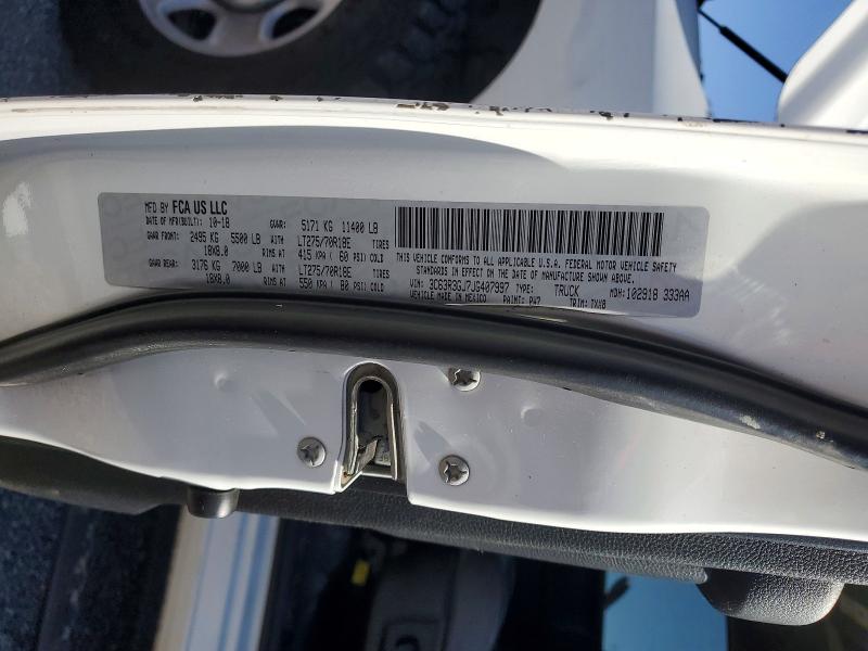 Продаж на аукціоні авто 2018 Ram 3500, vin: 3C63R3GJ7JG407997, номер лоту: 78365785
