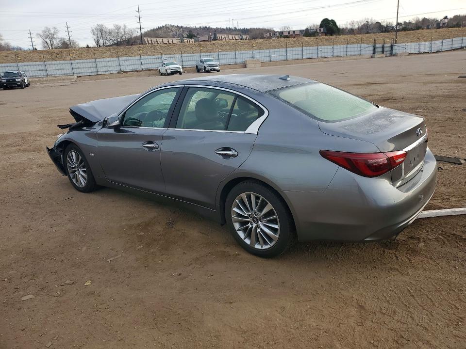 2018 Infiniti Q50 მანქანა იყიდება აუქციონზე, vin: JN1EV7AP2JM365014, აუქციონის ნომერი: 77084315