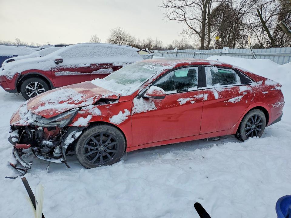 Продажа на аукционе авто 2021 Hyundai Elantra, vin: KMHLM4AGXMU067381, номер лота: 78361945