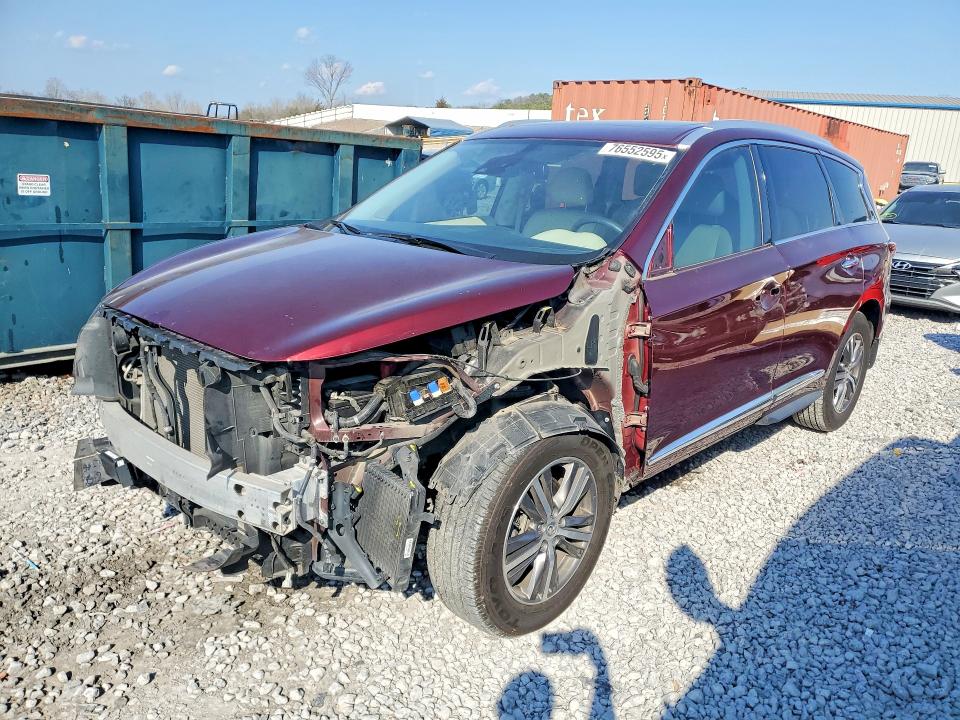 76552595 :رقم المزاد ، 5N1DL0MN1LC518793 vin ، 2020 Infiniti Qx60 مزاد بيع
