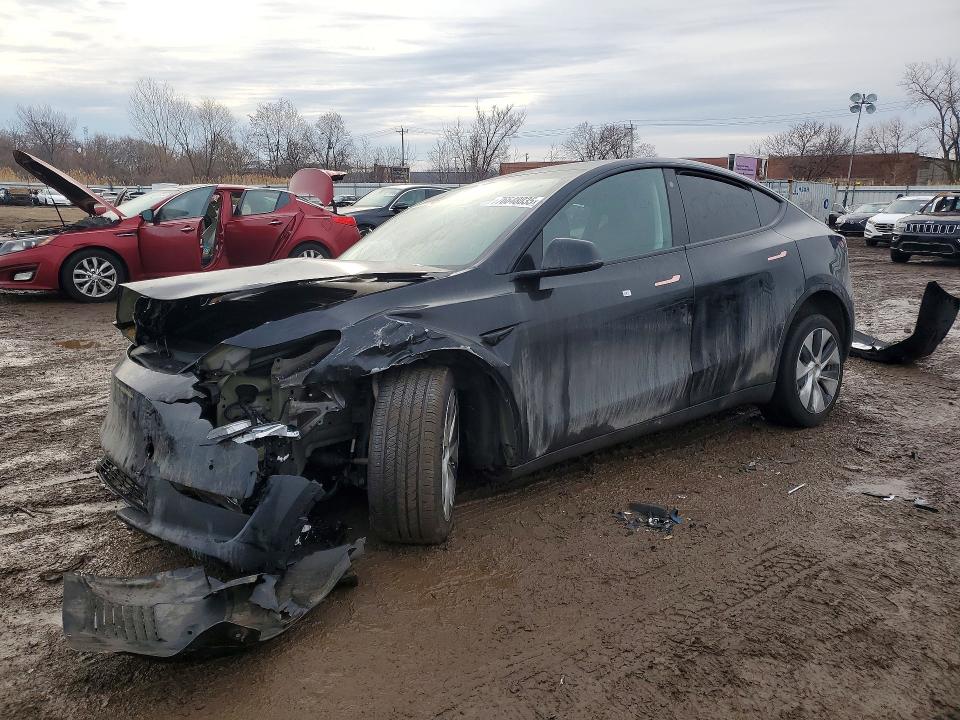 Продажа на аукционе авто 2022 Tesla Model Y, vin: 7SAYGDEE9NA014711, номер лота: 76648035
