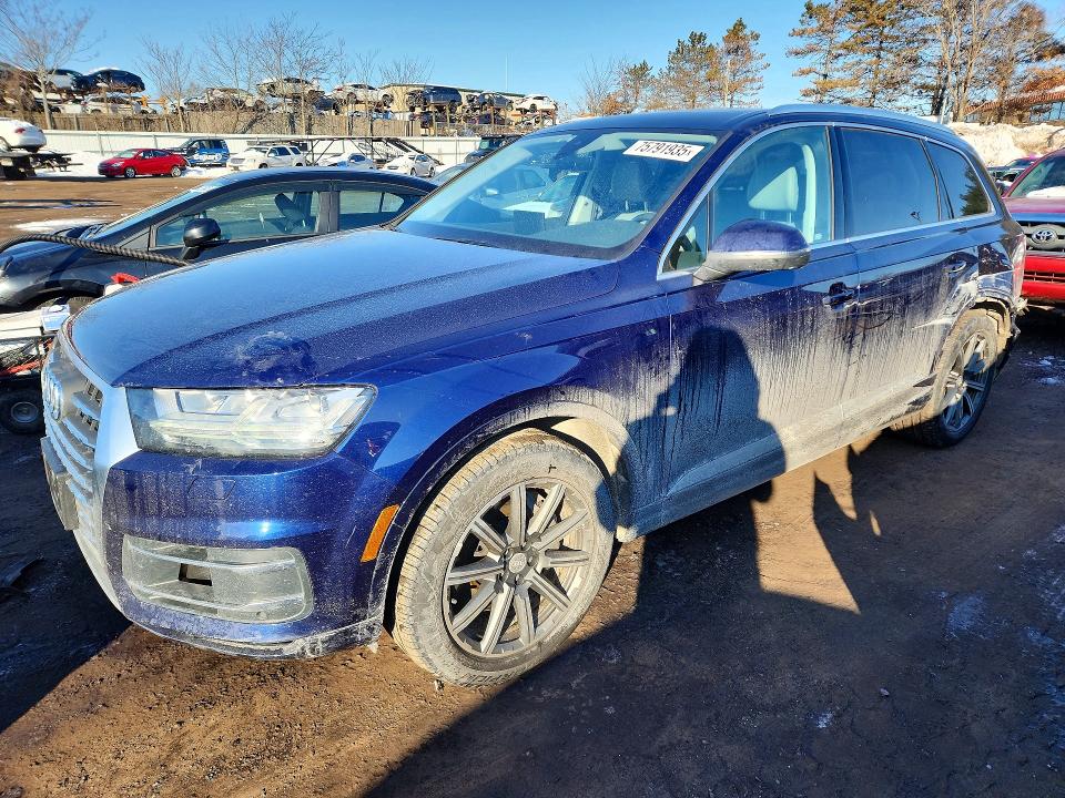 75791935 :رقم المزاد ، WA1LAAF79KD033525 vin ، 2019 Audi Q7 مزاد بيع
