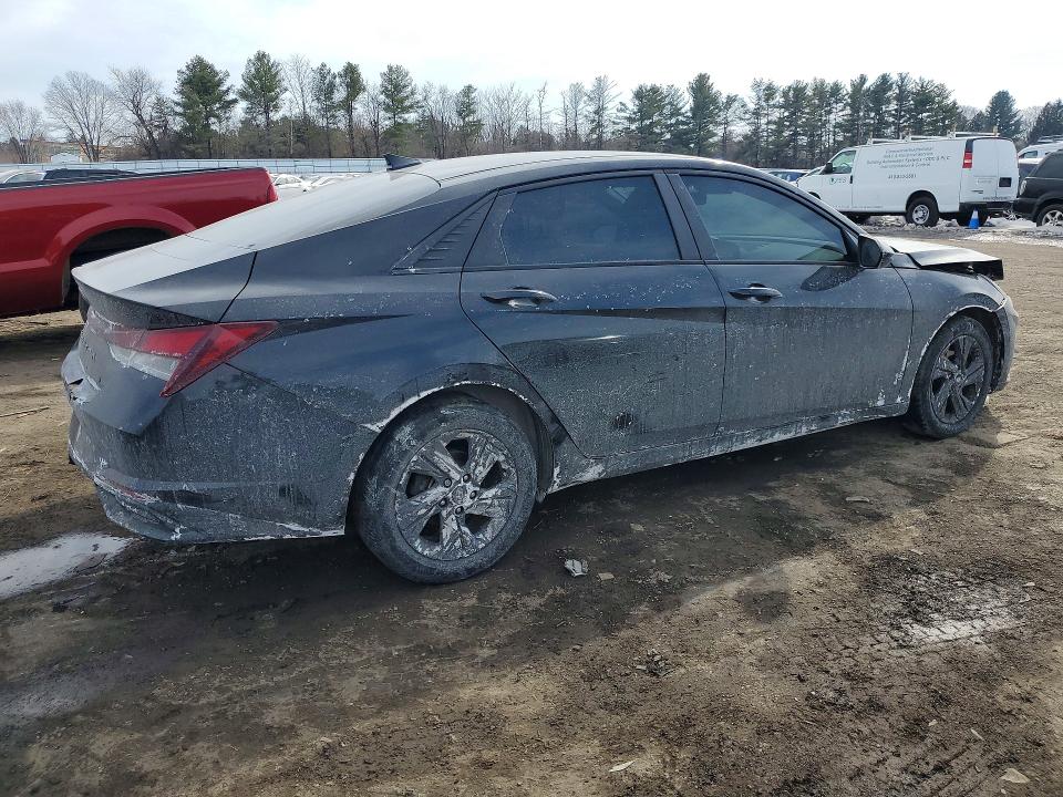 2021 Hyundai Elantra მანქანა იყიდება აუქციონზე, vin: KMHLS4AG3MU105216, აუქციონის ნომერი: 76813755