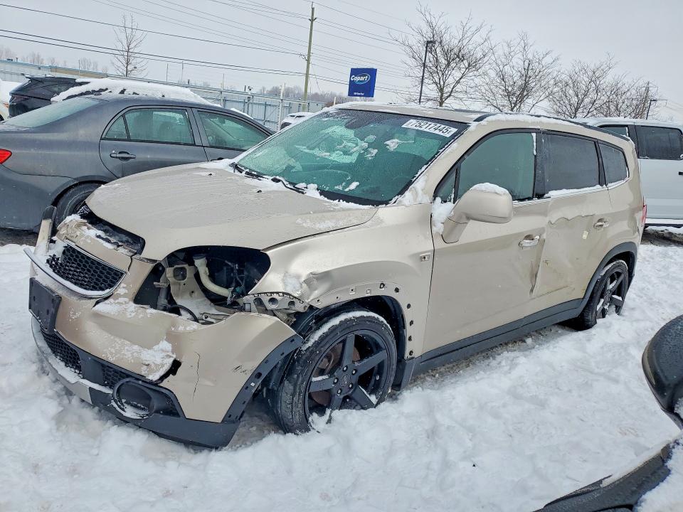 75217445 :رقم المزاد ، KL77P3ET9DK041698 vin ، 2013 Chevrolet Orlando مزاد بيع