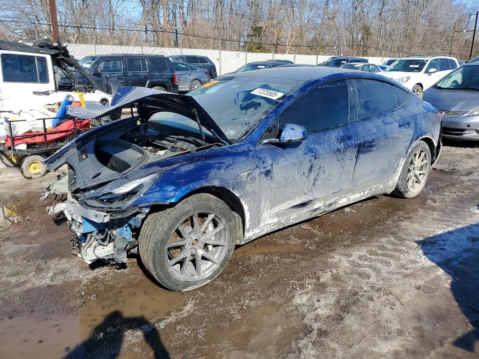 Продаж на аукціоні авто 2021 Tesla Model 3, vin: 5YJ3E1EB8MF054958, номер лоту: 77225505