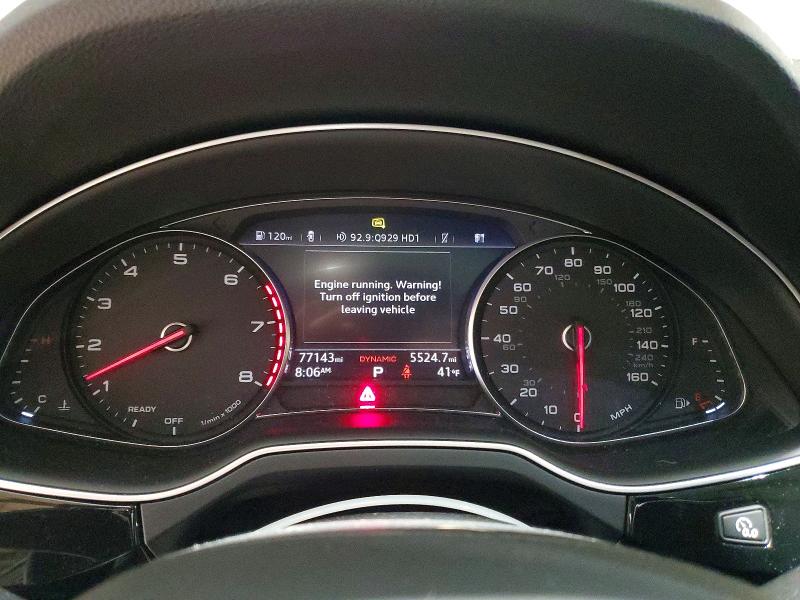 76685005 :رقم المزاد ، WA1LAAF78JD046426 vin ، 2018 Audi Q7 مزاد بيع