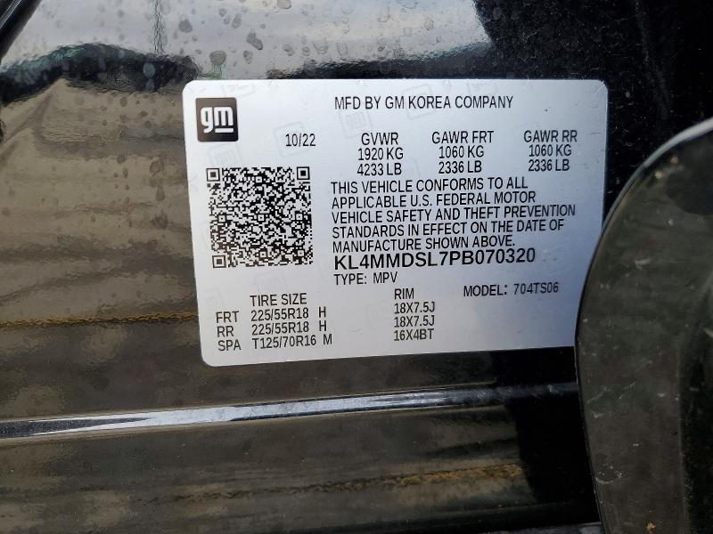 Продажа на аукционе авто 2023 Buick Encore Gx, vin: KL4MMDSL7PB070320, номер лота: 75816905