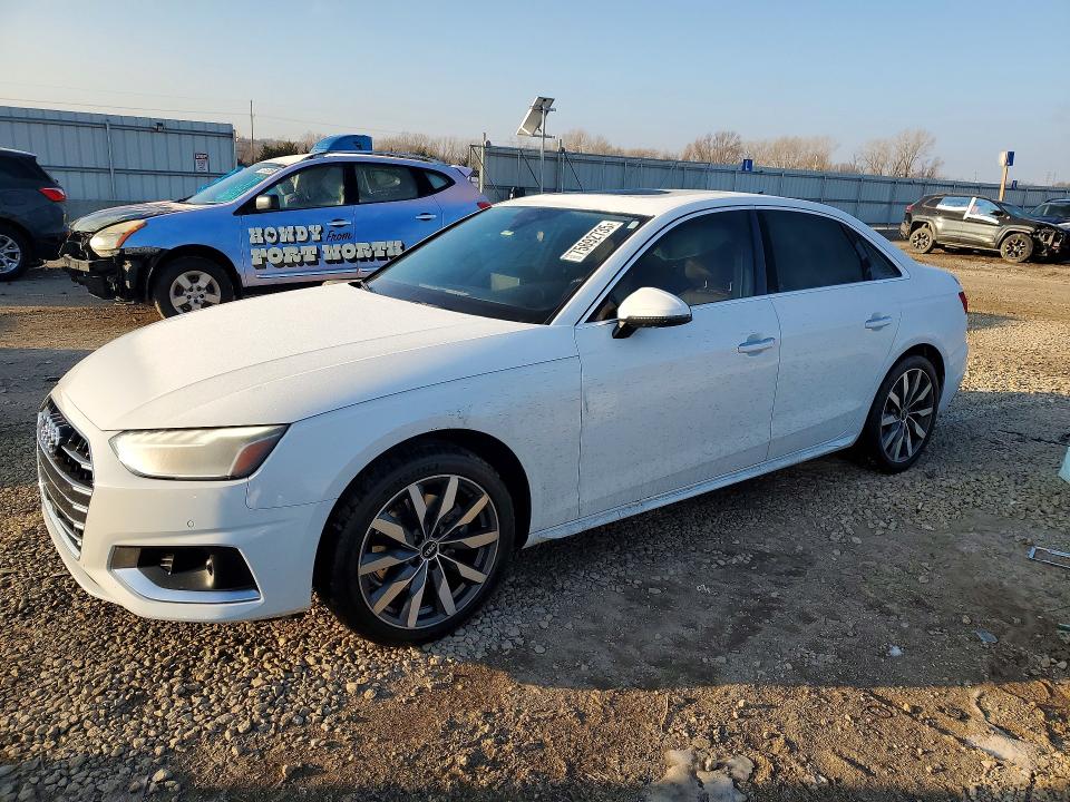 2021 Audi A4 მანქანა იყიდება აუქციონზე, vin: WAUBBAF44MN006781, აუქციონის ნომერი: 75692735