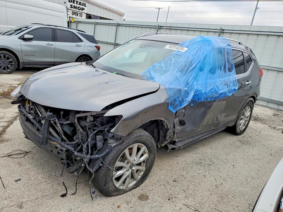 2019 Nissan Rogue მანქანა იყიდება აუქციონზე, vin: KNMAT2MV1KP536950, აუქციონის ნომერი: 78324635