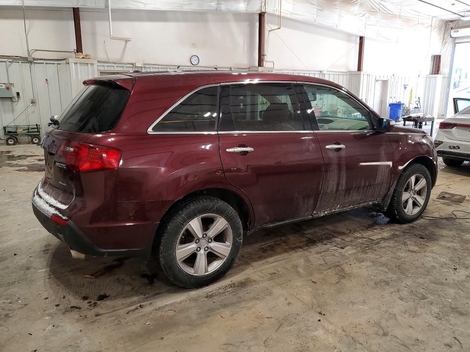 75779035 :رقم المزاد ، 2HNYD2H2XCH539261 vin ، 2012 Acura Mdx مزاد بيع