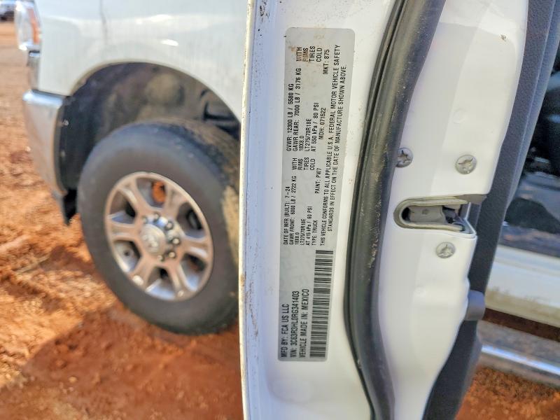 76907525 :رقم المزاد ، 3C63R3HL0RG341403 vin ، 2024 Ram 3500 مزاد بيع