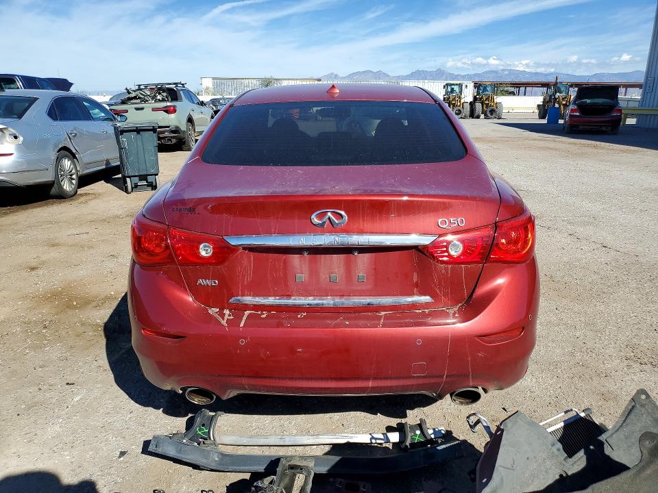 Продаж на аукціоні авто 2015 Infiniti Q50 Base, vin: JN1BV7AR4FM394056, номер лоту: 76714415