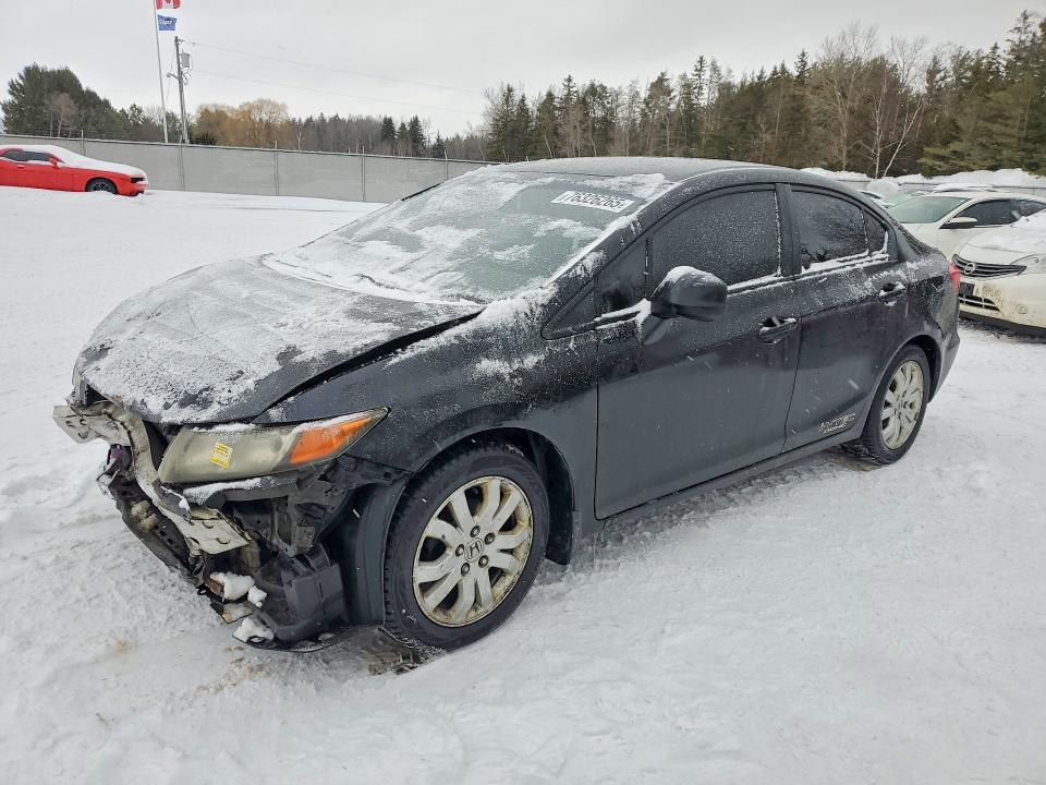 76326265 :رقم المزاد ، 2HGFB2F41CH054547 vin ، 2012 Honda Civic مزاد بيع