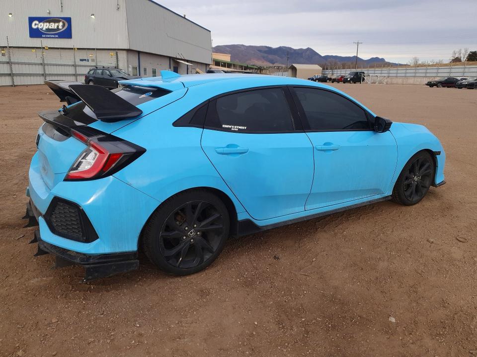 Auction sale of the 2019 Honda Civic, vin: SHHFK7H48KU212538, lot number: 75682895