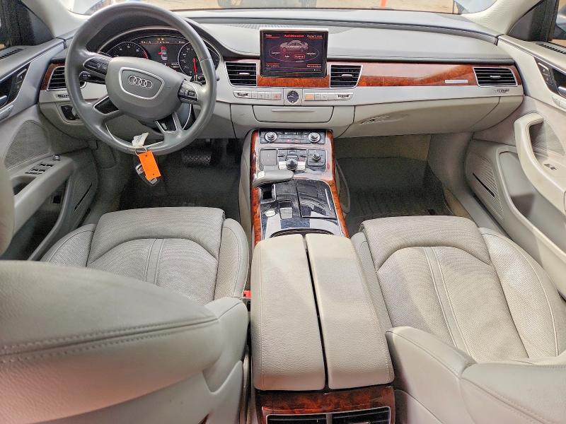 2013 Audi A8 მანქანა იყიდება აუქციონზე, vin: WAUAGAFD7DN030439, აუქციონის ნომერი: 75058575