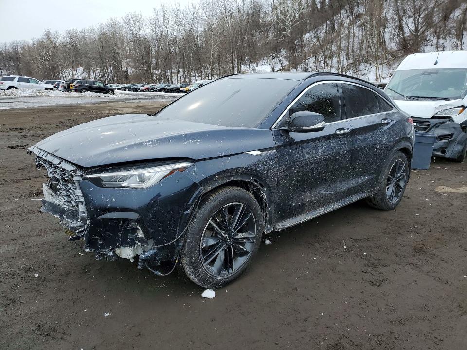 76735085 :رقم المزاد ، 3PCAJ5J30NF101166 vin ، 2022 Infiniti Qx55 Luxe مزاد بيع