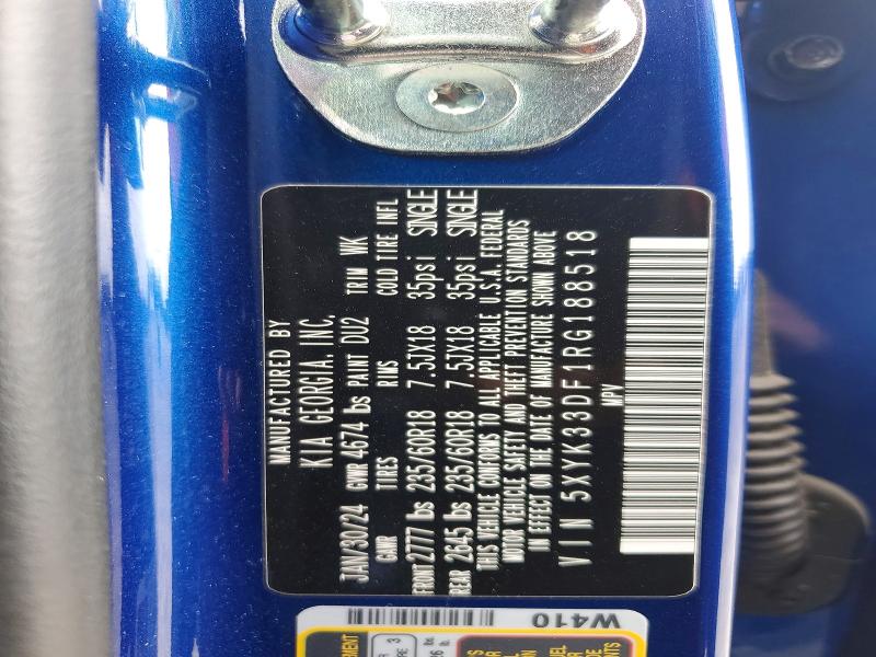 Продаж на аукціоні авто 2024 Kia Sportage, vin: 5XYK33DF1RG188518, номер лоту: 75666895