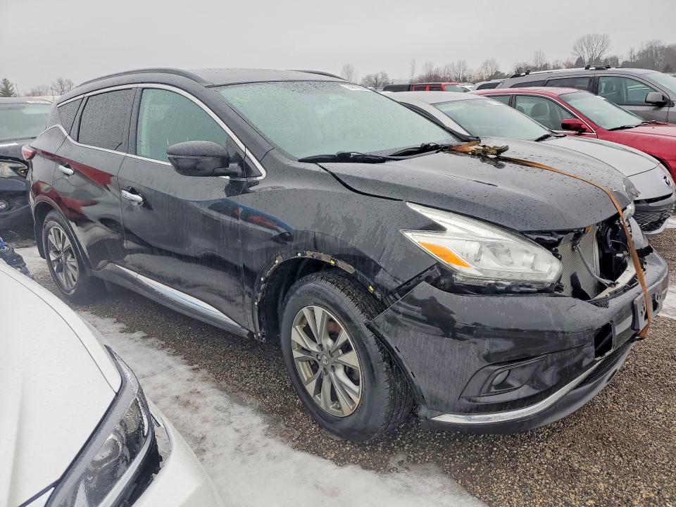 2017 Nissan Murano მანქანა იყიდება აუქციონზე, vin: 5N1AZ2MH6HN101818, აუქციონის ნომერი: 74419635