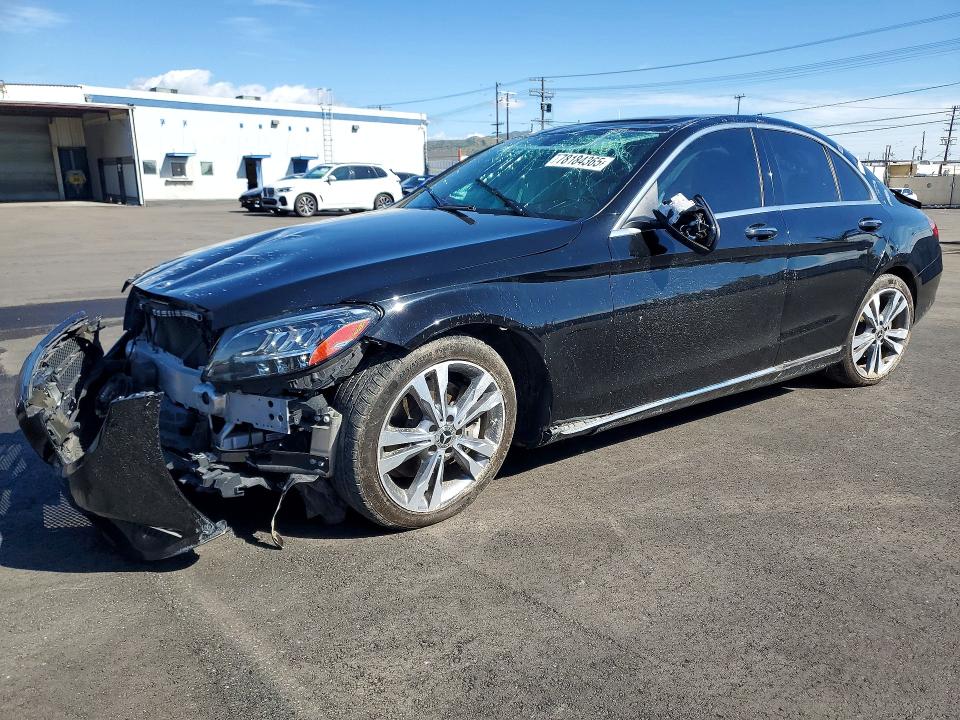 2021 Mercedes-benz C მანქანა იყიდება აუქციონზე, vin: W1KWF8DB4MR644983, აუქციონის ნომერი: 78184365
