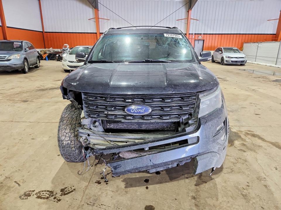 79107985 :رقم المزاد ، 1FM5K8GT3HGA18487 vin ، 2017 Ford Explorer مزاد بيع